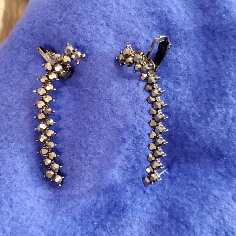 Full length earrings